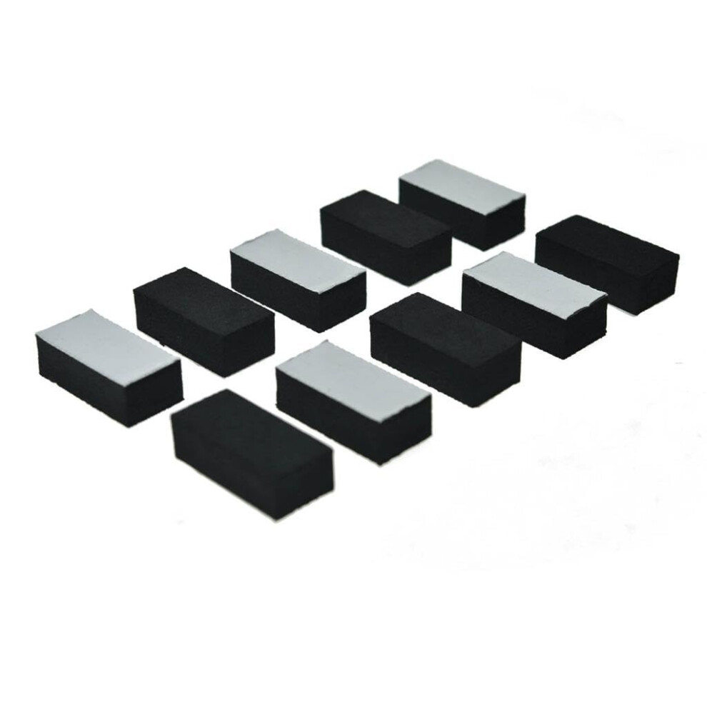 Dopro 10Pcs 40X20x13mm Guitar Bass Pickup Spring Foam Cushions Pickup