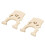 sourcing map 4/4 Cello Bridge Maple Wood for 4/4 Cello Replacement Ins 1