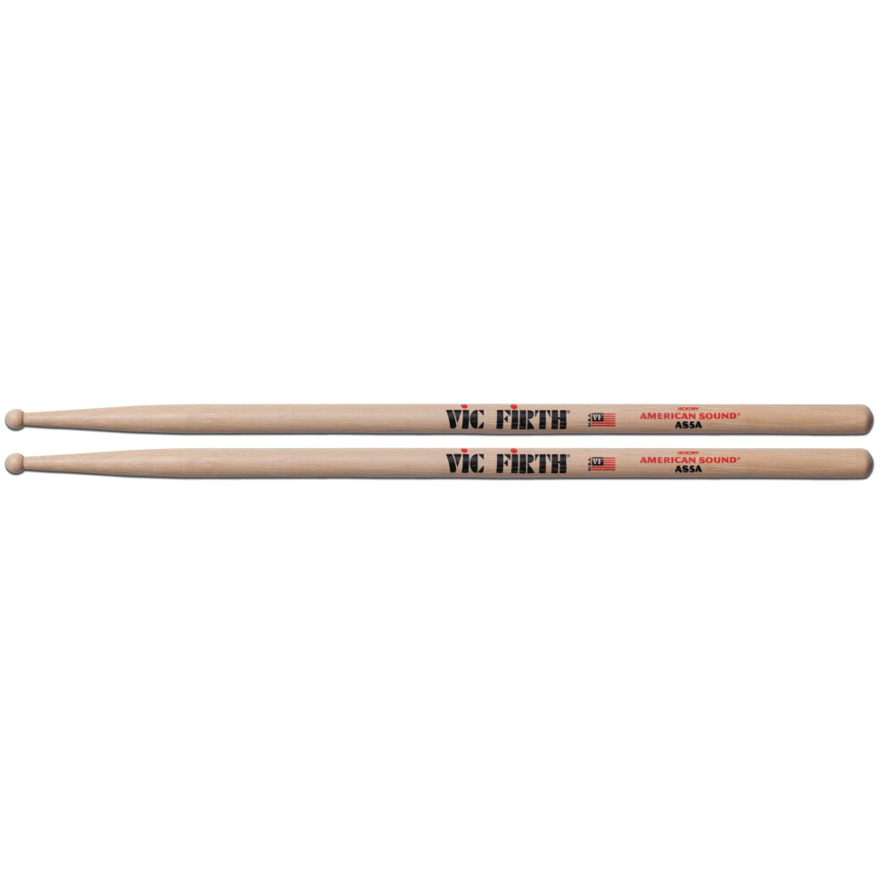 Vic Firth - American Sound Drumsticks As5a - American Hickory - Round