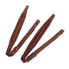 Tbest Accordion Shoulder Straps Set, Premium PU Leather, White, Red, C