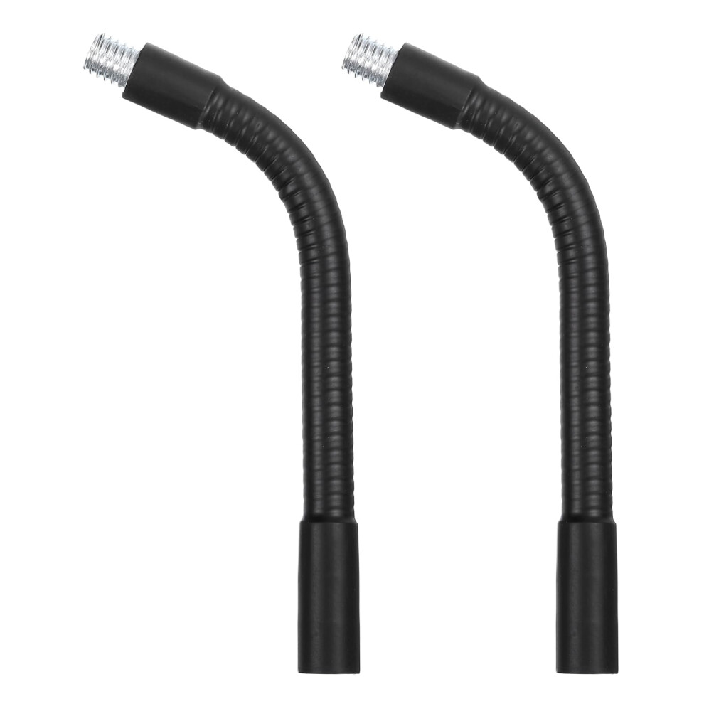 Patikil 6" Gooseneck, 2Pcs 3/8"-16 Female To Male Thread Metal Univers