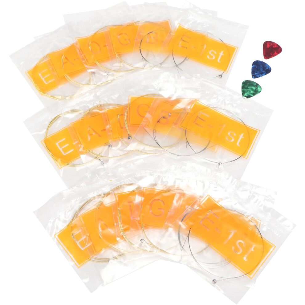 Redpepper Guitar Strings Acoustic – 3 Sets Bronze Acoustic Guitar Stri