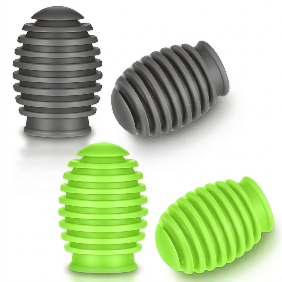 Dplolng Silicone Drumstick Dampeners, 4 Pack Silent Practice Tips, Drumstick S