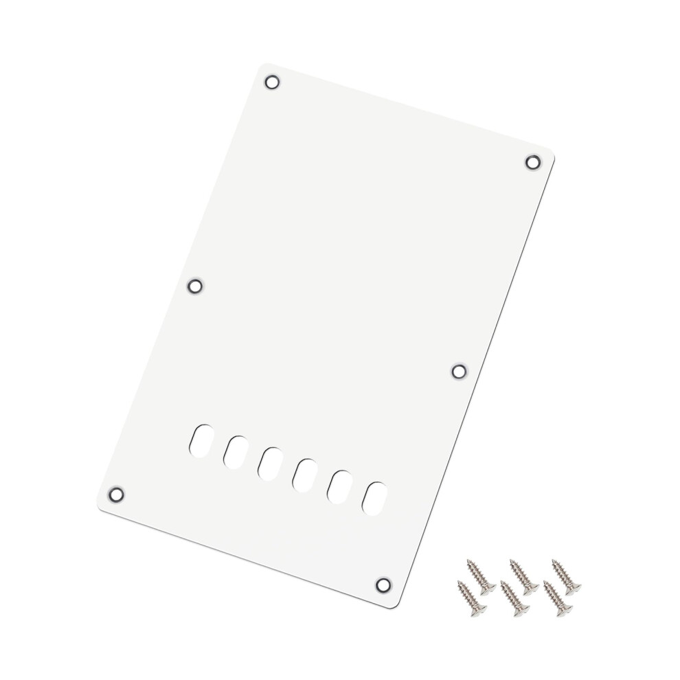 Banworks 3 Ply Strat Backplate 6-Hole Electric Guitar Trem Tremolo Cov