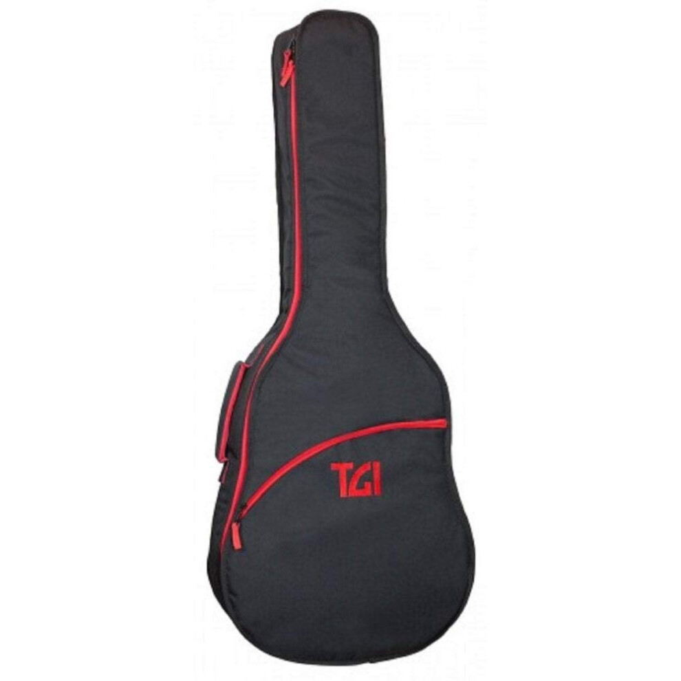 Tgi 4315 Acoustic Dreadnought Padded Guitar Bag - Black