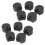 JZK 10 Pack Black Rubber Clarinet Thumb Rest Cushion Protector Thumb P 1