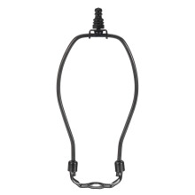 PATIKIL 7.5 Inch Lamp Harp Kit with 1" Tall Iron Finial, 1 Set Heavy D