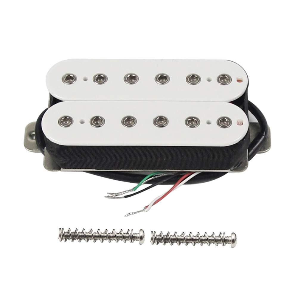Fleor Ceramic Bridge Pickup Double Coil Humbucker Pickups For Electric