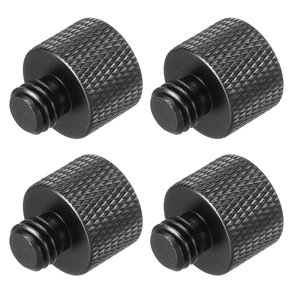 Patikil Mic Stand Adapter 3/8 Male To 5/8 Female Camera Screw Thread A