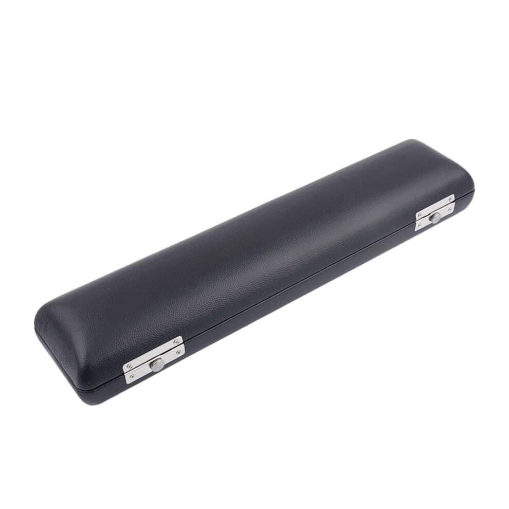 Bbtisg Leather Flute Case, 16/17 Holes Portable Leather Flute Case Uni