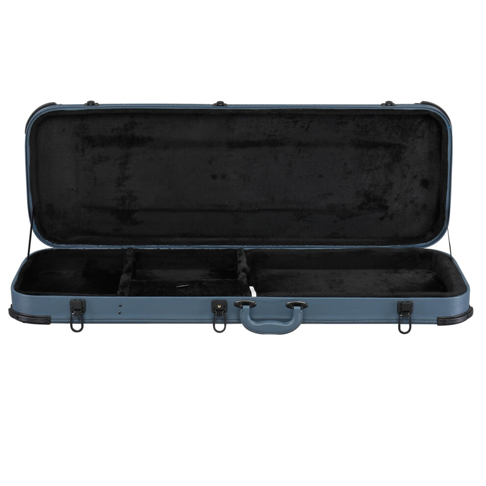 Givoke Lockable Electric Guitar Hard Case, Protective Carrying Case Wi