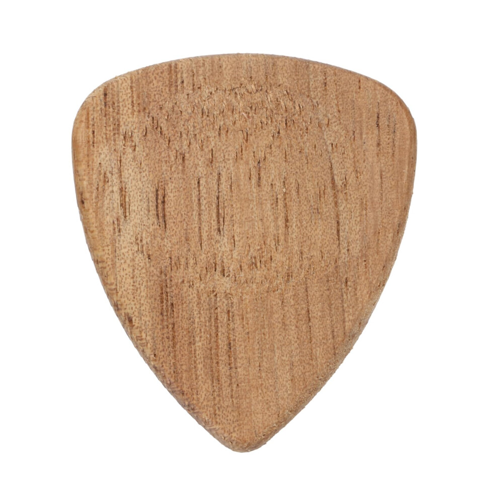 Sourcing Map 1 Pcs Wood Guitar Pick, 3.0Mm Ultra Heavy Gauge Wood Groo