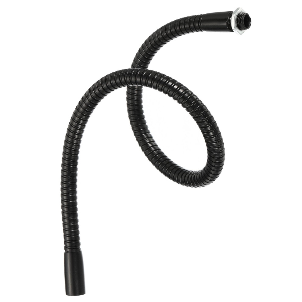 Patikil 40Cm/15.7" Universal Gooseneck, M10 Fine Thread Metal Bendable
