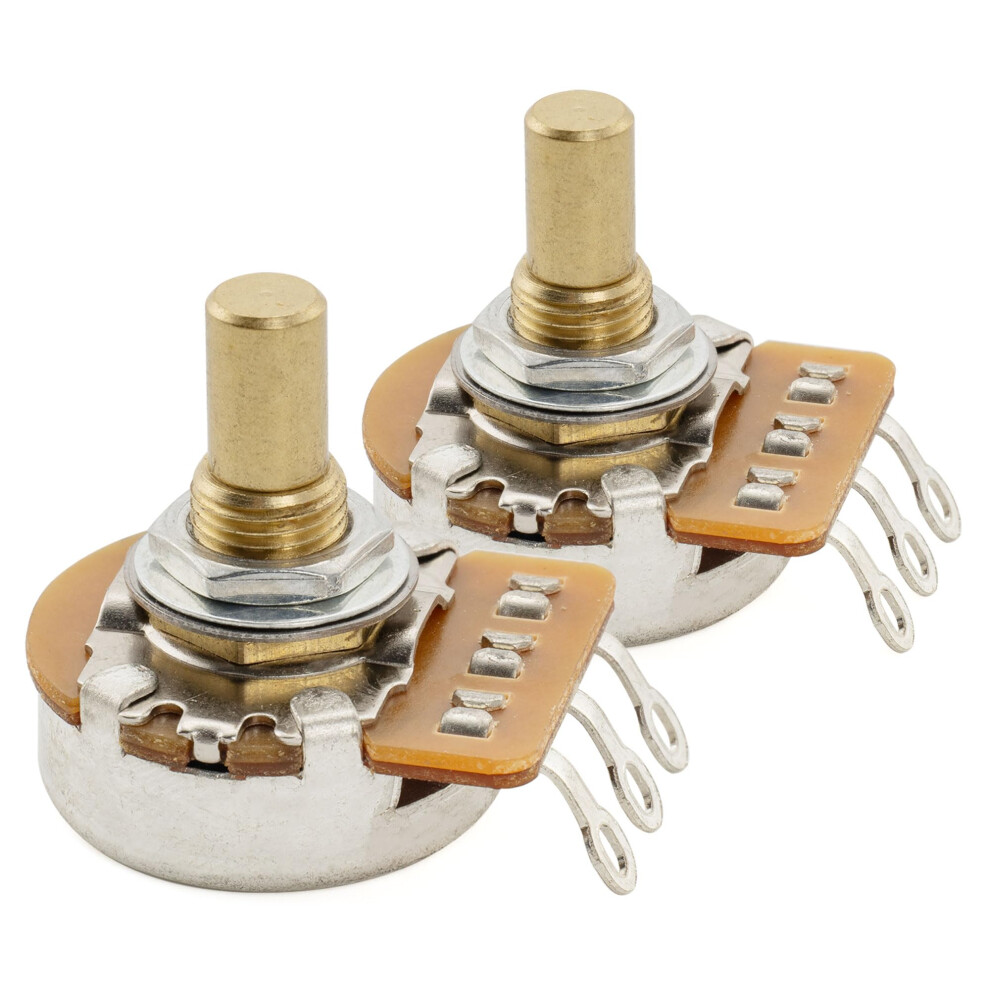 Musiclily Pro Hd A1m Pots Brass Metric Solid Short Shaft 6.5Mm Audio T