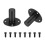 sourcing map 2 Pcs Speaker Stand Top Hat, 4.17"x3.15" Metal Speaker Mo 1