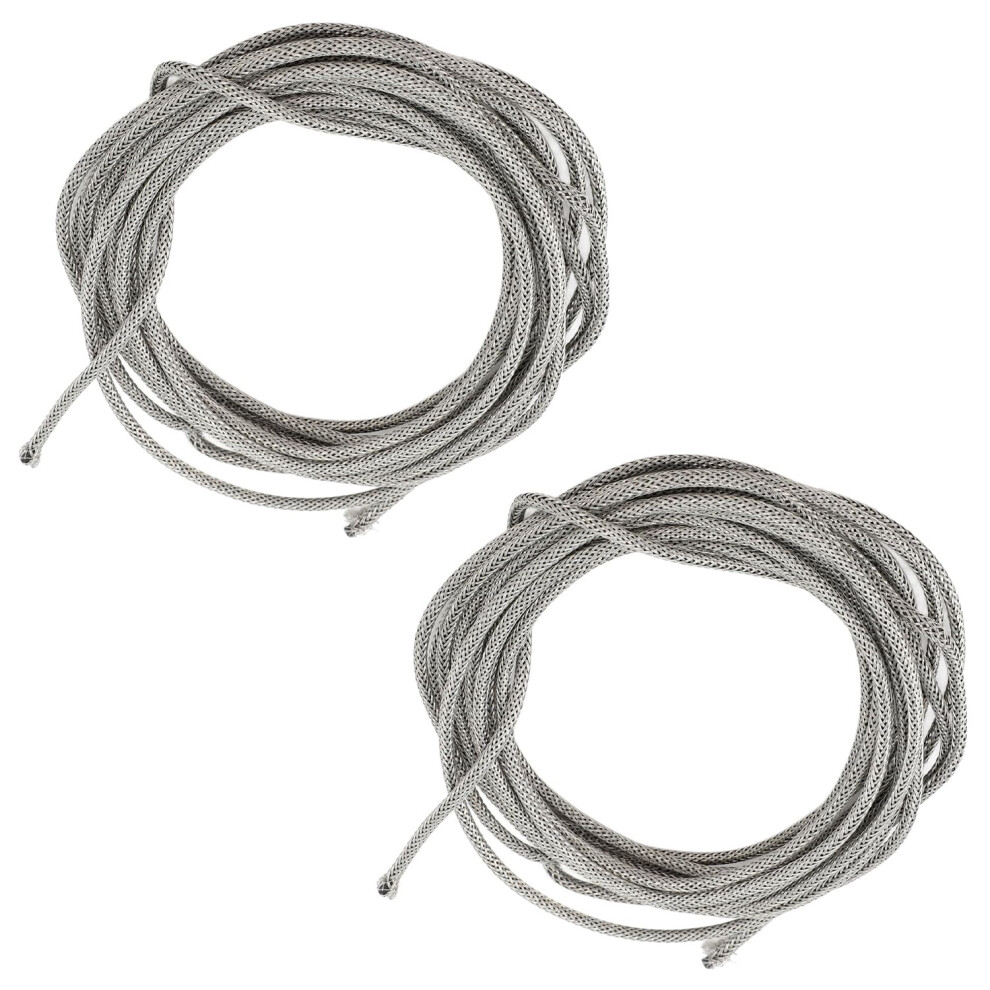 Hapivida Guitar Circuit Hookup Wire, 9.8Ft 22 Awg Braided Shield Cable