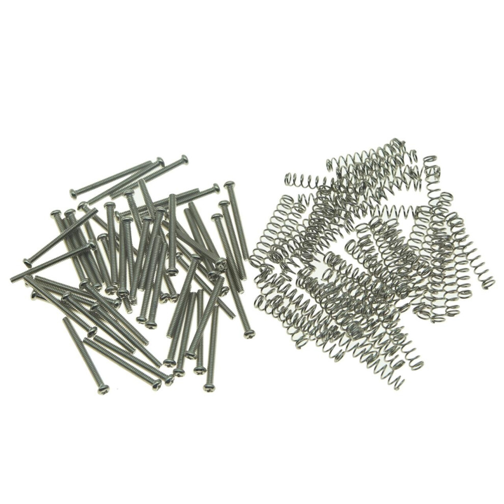 Kaish 50Pcs American Thread Humbucker Pickup Height Screws Guitar Humb
