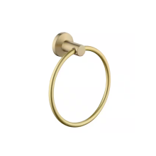 Glacier Bay Dorind Wall Mounted Towel Ring in Brushed Gold
