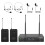 Phenyx Pro Dual Wireless Microphone System w/ 2x100 UHF Frequencies, A 1