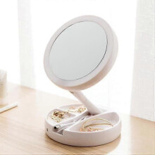 Floxite Home and Travel Mate 9x Magnifying Mirror
