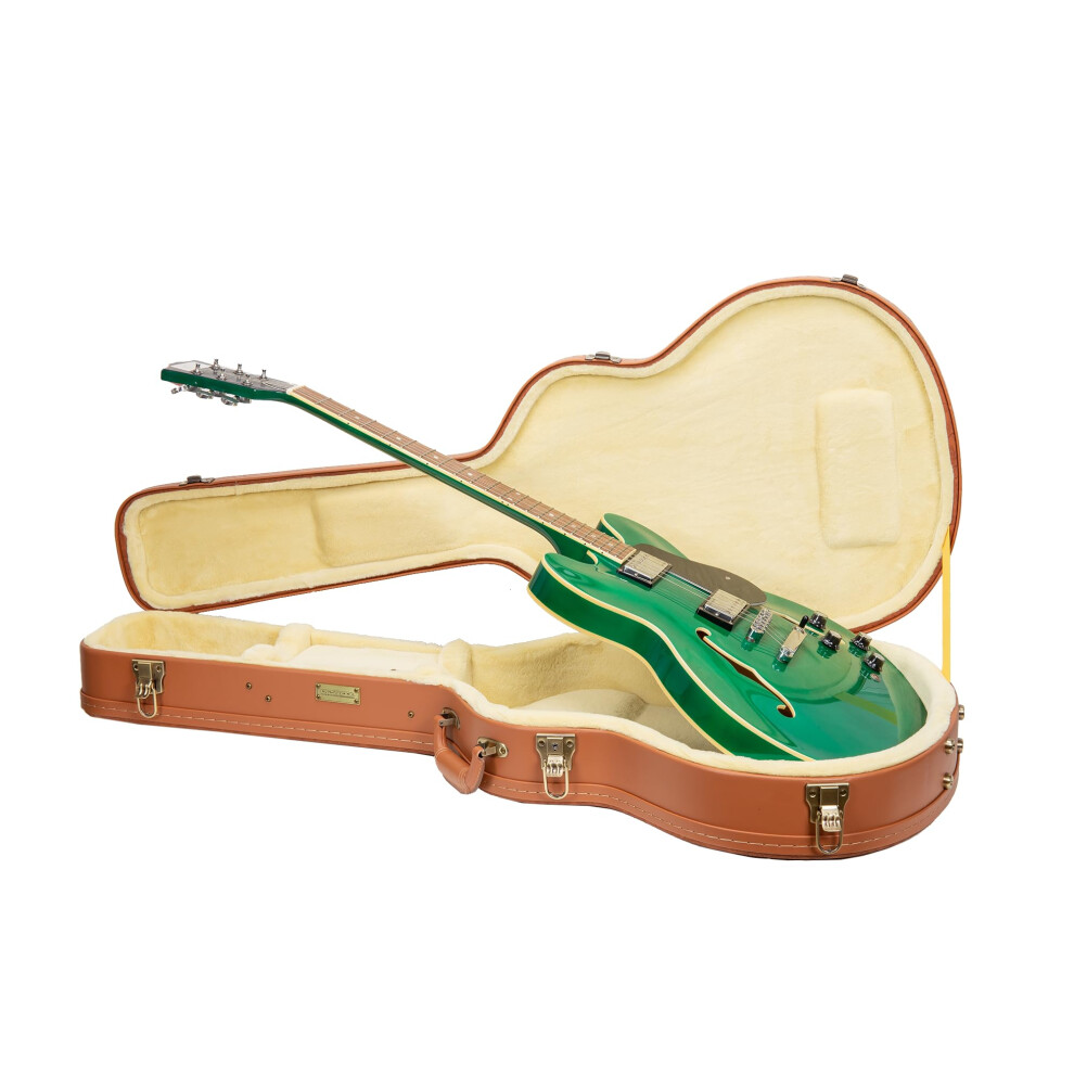 Crossrock Relief Series 335 Guitar Case For Es-335 & Semi-Hollow Elect