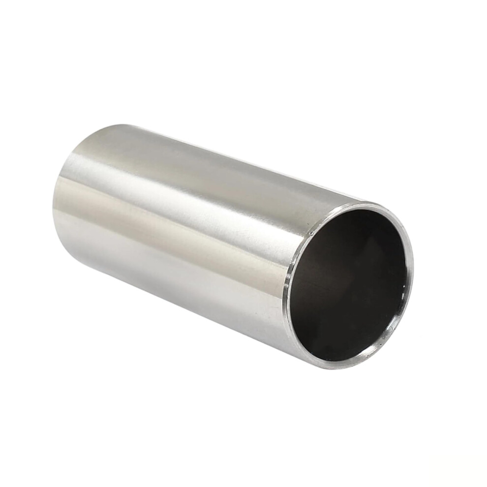 Elenviorina Stainless Steel Guitar Slide, 6Cm Metal Finger Slide Bottleneck For El
