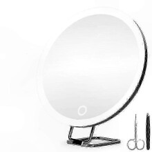 Miroir de maquillage de précision à grossissement 30X, outil de réflexion cosmétique haute puissance