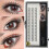 8mm Hot Melt False Eyelashes, 3-Row Segmented Curlers, 25-26 1