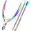 Colorful Cuticle Trimmer with Pusher & Cutter, Durable Manicure Pedicure Tool 1