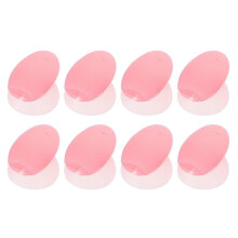 8Pcs Silicone Lip Brush Covers Protector Caps for Makeup