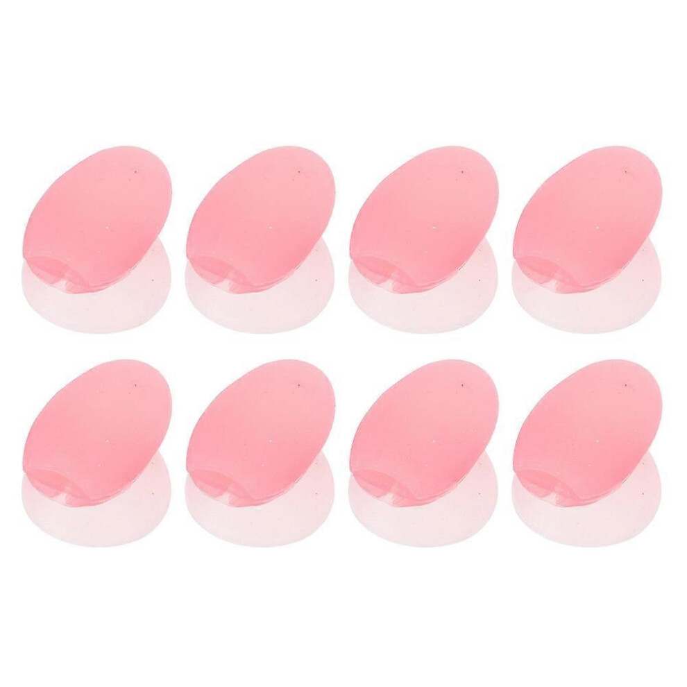 8Pcs Silicone Lip Brush Covers Protector Caps for Makeup