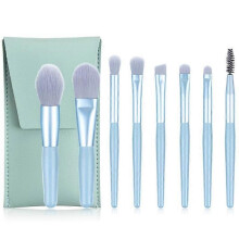8-teiliges Set synthetischer Make-up-Pinsel für Foundation, Puder, Concealer, Lidschatten und Rouge