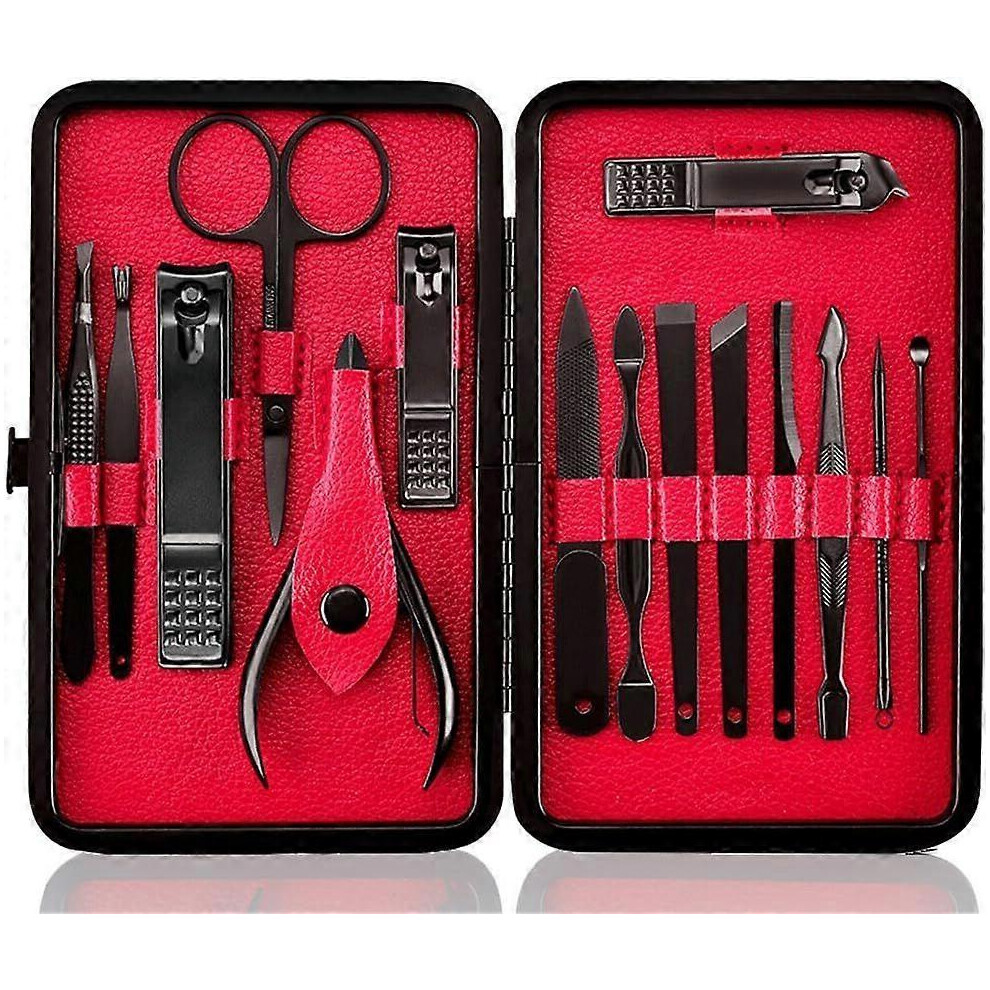 Professional Stainless Steel Pedicure Kit: Nail Clipper & Cuticle Cutter