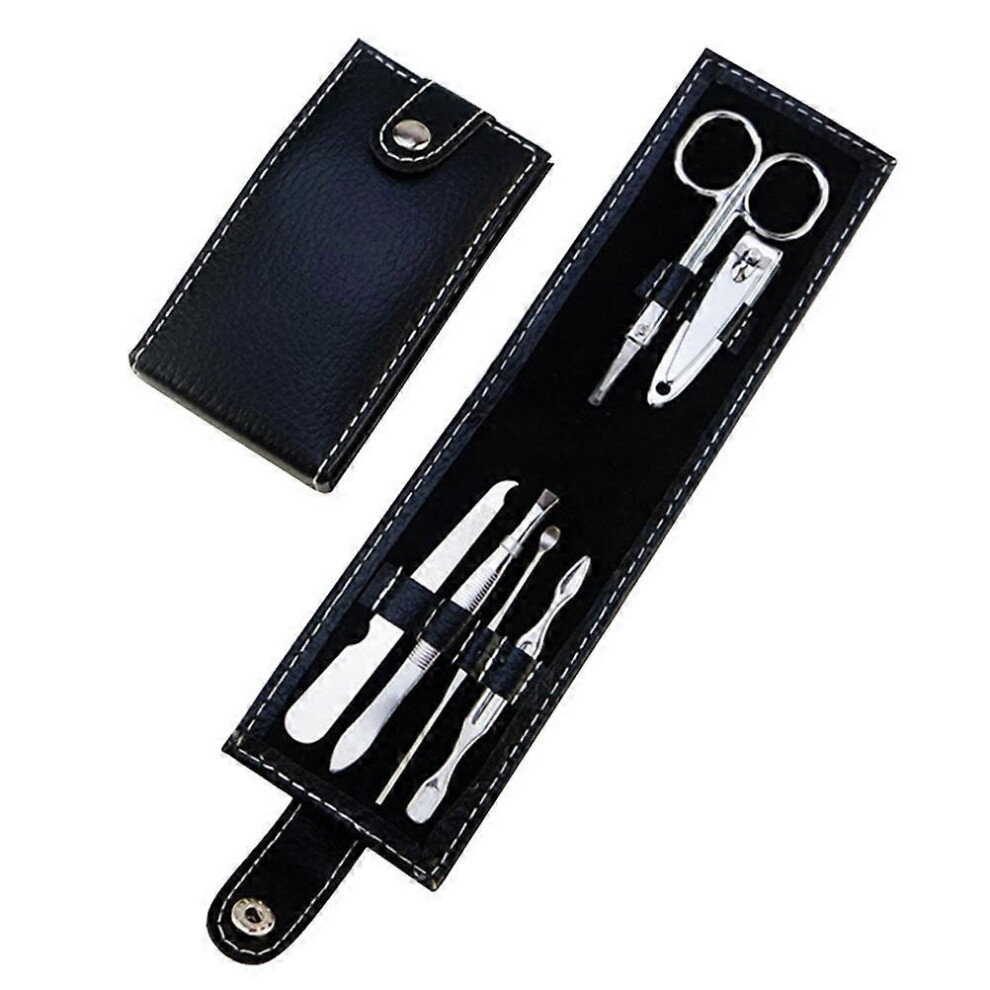 Stainless Steel 6-Piece Nail Clippers Set for Shaping Nails