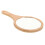 Bamboo Handheld Makeup Mirror for Women, Portable with Handle 1