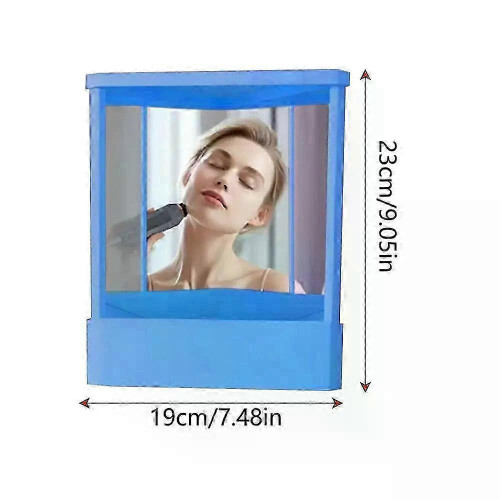 Blue Large 28x23x18 2026 Professional True Mirror Non-Reverse Real Image