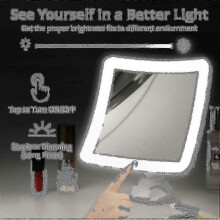 20x Magnifying LED Makeup Mirror with Upgraded Lighting