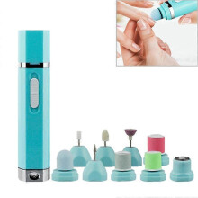 BZ-3561 Set portátil multifunción 9 en 1 para pulir uñas y manicura