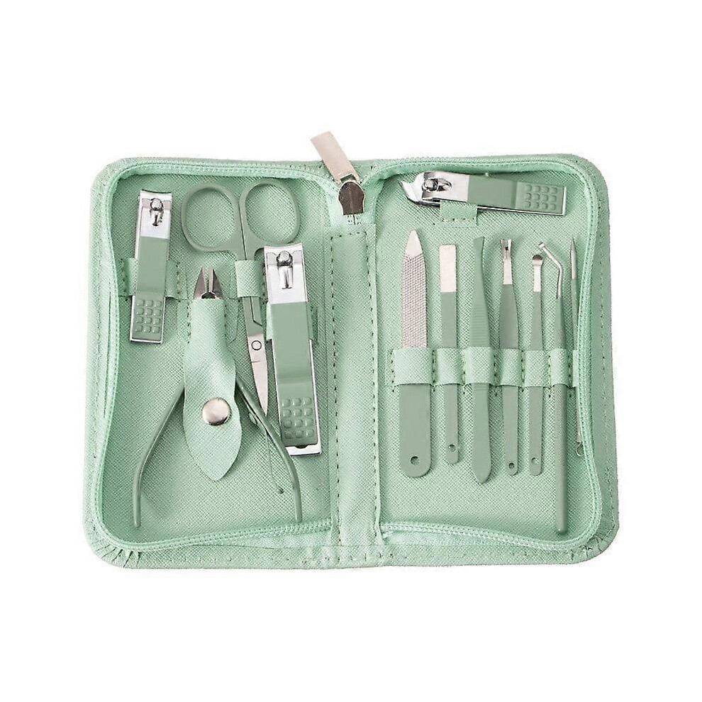 E12 Nail Clipper Set for Men & Women, Toenail & Fingernail Cutters, Manicure Pedicure Travel Grooming Kit