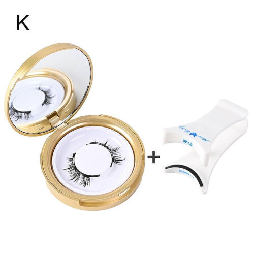 Magnetic Eyelashes, Reusable Dual Magnetic False Lashes with Applicator, One Size
