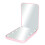 Pink LED Compact Travel Makeup Mirror, 2-Sided Folding Handheld Lighted Mirror 1