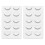 Black 1.3" x 0.4" Short Wispy Fake Eyelashes, 10 Pairs 1