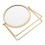 Miroir de maquillage pivotant rond pour coiffeuse ou bureau 1