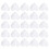 30Pcs DIY Heart Mirror Tiles for Makeup & Craft Decor 1