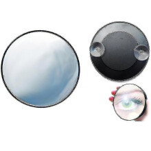 12.5cm 20x Magnifying Round Small Bathroom Mirror