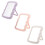 3PCS Wave-Shaped Foldable Vanity Mirror - Portable Adjustable Angle Makeup Mirror for Bedroom Bathroom & Desk 1