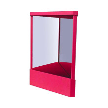 Rose Red Non-Reversing Mirror, Precision True Image Vanity Makeup Mirror