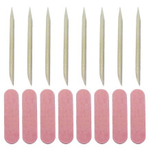 Maniküre-Werkzeuge 100er-Set Nagellackstäbchen aus Holz