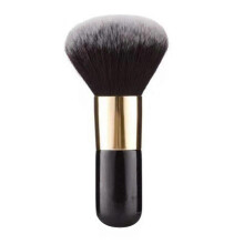 Großer Kabuki-Pinsel in Schwarz und Gold, 10 cm, flach geschnitten für ein makelloses Finish
