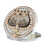 Magnifying Rhinestone Crown Folding Makeup Mirror for Women 1
